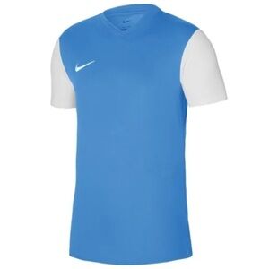 Nike US Short Sleeve Tiempo Premier II Soccer Jersey Light Blue SLIM fit